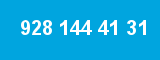 928 144 41 31